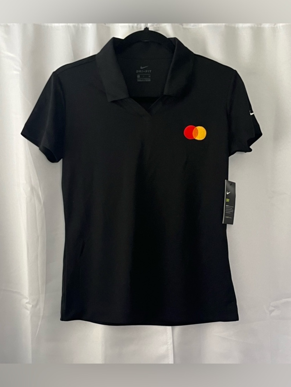 Nike Dry -Fit Woman’s Golf Polo w/ Mastercard & Nike Logo’s